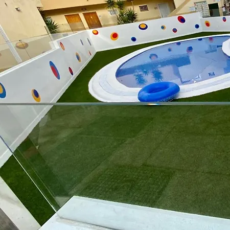 Loft Playa Torviscas,garaje Gratis , Recien Reformado Lägenhet Costa Adeje (Tenerife)