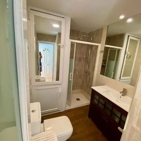 Loft Playa Torviscas,garaje Gratis , Recien Reformado 아파트 아데제