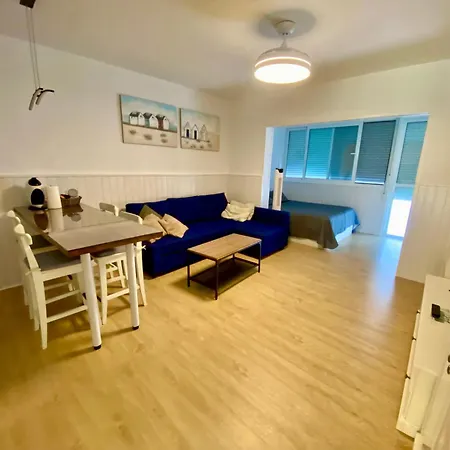 Loft Playa Torviscas,garaje Gratis , Recien Reformado Daire